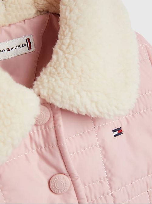 BABY QUILTED FLAG JACKET TOMMY HILFIGER | KN0KN01470J/TH4